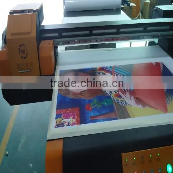 Personality Glasses Flatbed Printer /glass uv Flatbed Printer With High Resolution photo-4