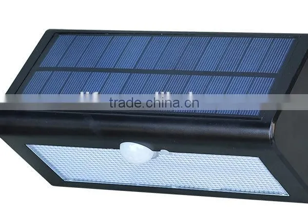 36LED Solar Powered Triangle Sensor LED Outdoor Wall Mounted Light photo-2