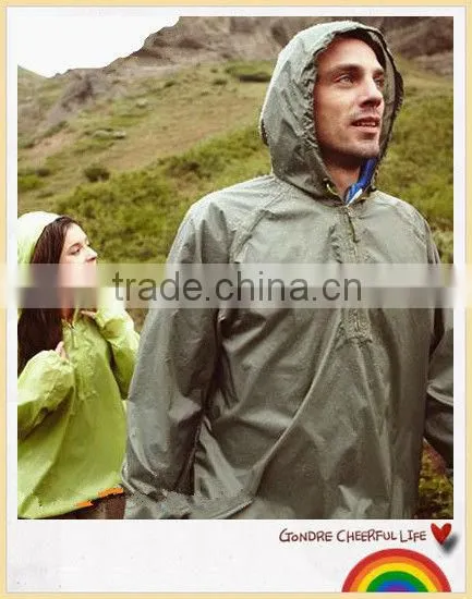 Light Breathable Foldable Rain Jacket
