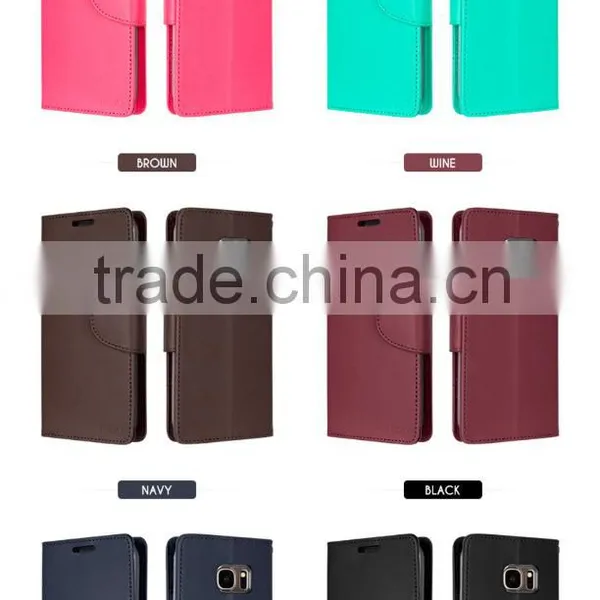 New Model Flip Wallet PU Leather Case For Samsung Galaxy Note 7Alibaba Express China Factory photo-3