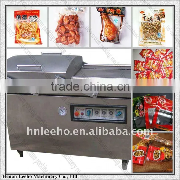 Easy operation double chamber vacuum packing machine 0086 15333820631