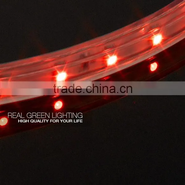 Waterproof Red Flexible 220V 3528 SMD LED Strip Lights For Outdoor Use photo-2