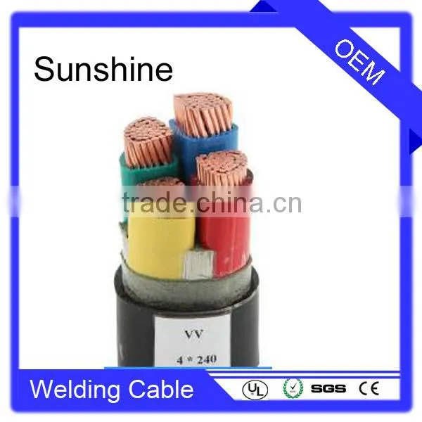 Flexible Cable PVC Insulation 70mm2 Welding Cable photo-4