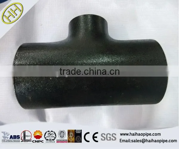 ASTM A234 WPB ASME B16.11 Seamless Carbon Steel (EQUAL,REDUCING) TEE Pipe Fitting