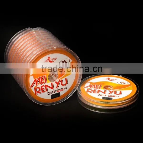 Hot Selling Colorful pe Line for Fishing Four/Eight Strands 150m From Golden Supplier