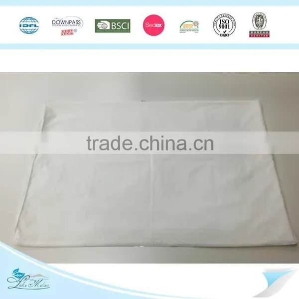 100% Cotton Three Chamber Pillow Case/Pillow Shell With Self-piping
