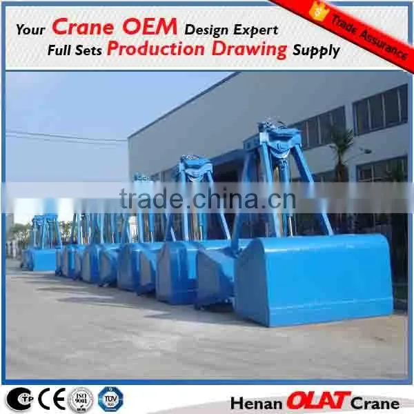Customizable Crane Motor Dual Scoop Hydraulic Grab Bucket
