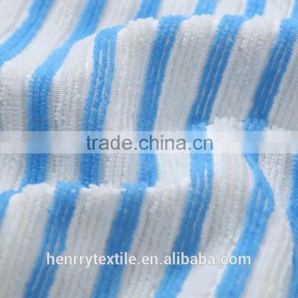 Organic Polyester Dyed Towel Fabric for Hotel Towel photo-2