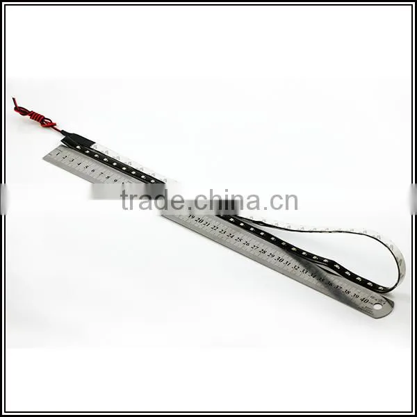 LED 90cm Strip Knight Rider 66 Smd Single Green Flashing Led Lights for Cars and Motorcycles photo-5