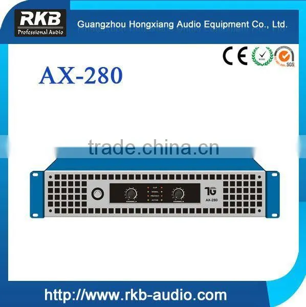 AX-280 Pro High Power Class AB Amplifier photo-2