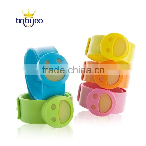 Natural Silicone Slap Mosquito Repellent Wristband