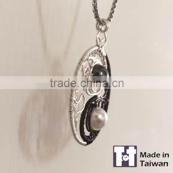 Customized Charm 925 Silver Tai Chi Necklaces Jewelry photo-6