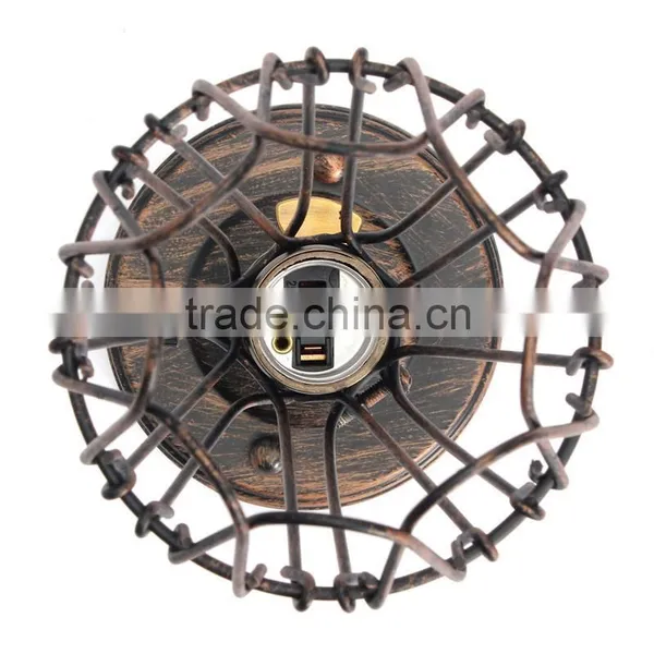 E27 Morden Loft Metal Vintage Industrial Sconce Wall Light photo-3