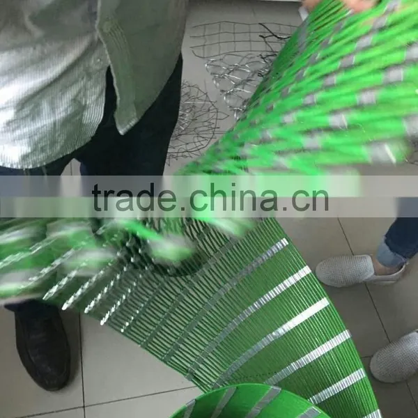 Green Oxide Stainless Steel Rope Mesh