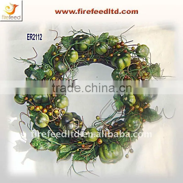 Green Pumpkin Garland