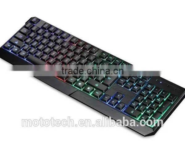 Gaming Keyboard With 7 Colors Backlight Led photo-2