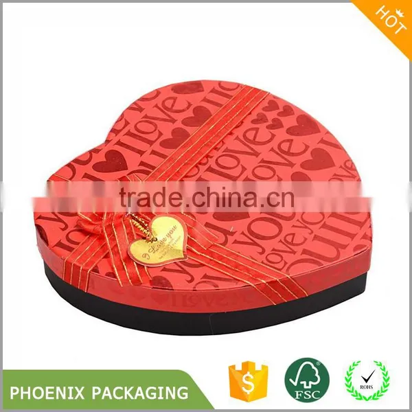 HEART SHAPED CHOCOLATE BOX WITH GOOD QUALITY photo-2