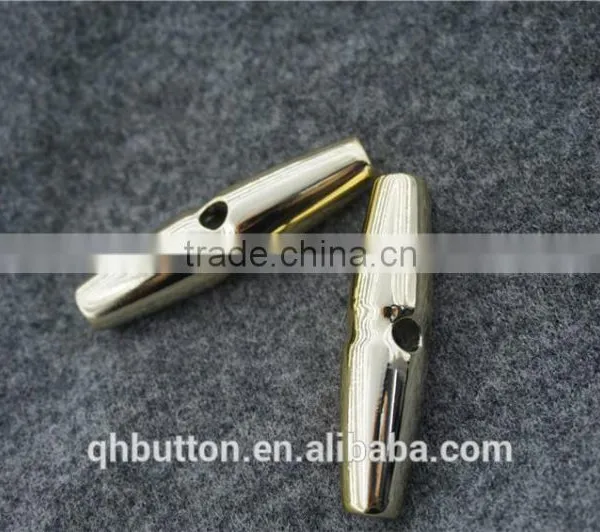 FASHION PLATING SIGLE HOLE BAR BUTTON FOR CLOTHING photo-3