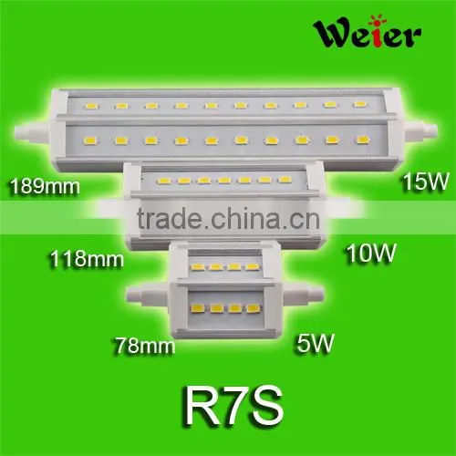 Best Price 85-265v 5-15W R7s Led Lamp