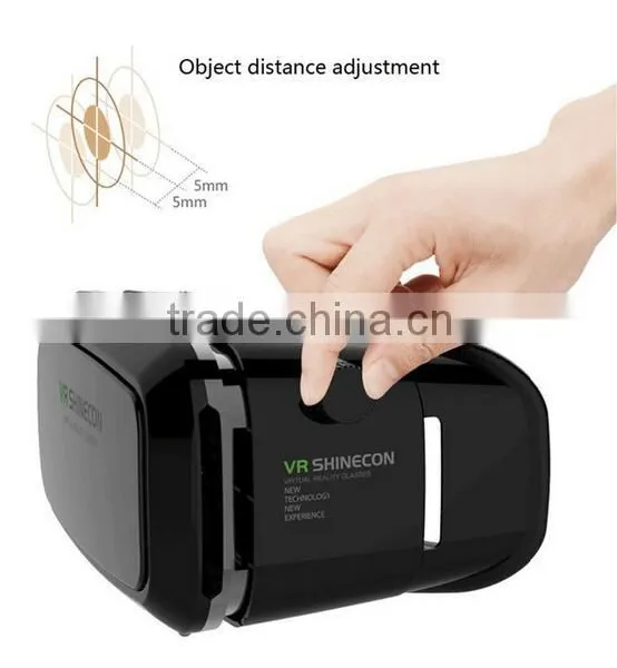 Vr Shinecon 3d Glasses For Pc Games/movies/xbox With Blue Tooth Remote Vr 3d Glasses Virtual Reality