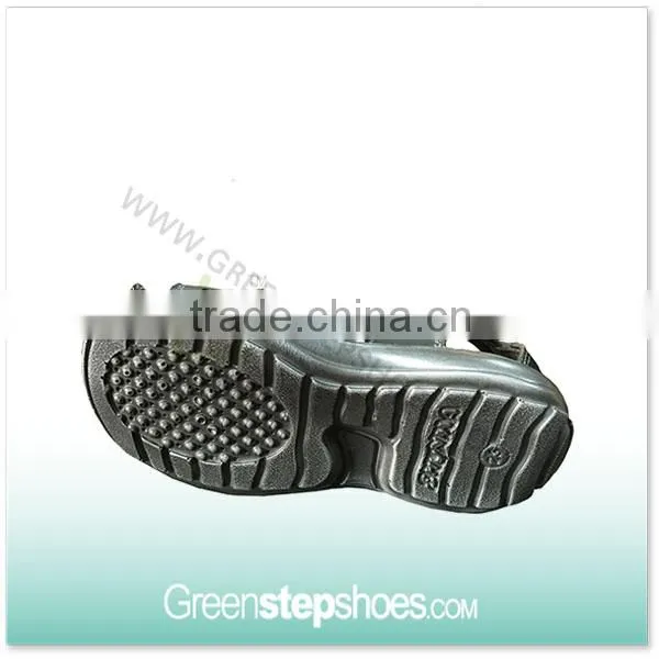 Black TPR Action Leather Sandals Kids Sandal Boys Children Footwear Sandals photo-3
