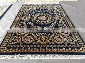 Chinese Traditional Design Handmade Newzealand Wool Carpet Factory Whosale Chinese Antique Handmade Wool Carpet