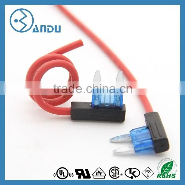 Car Fuse Holder Tap Atm Low Profile Blade Style Mini Auto Fuse Holder Fuse Tap photo-6