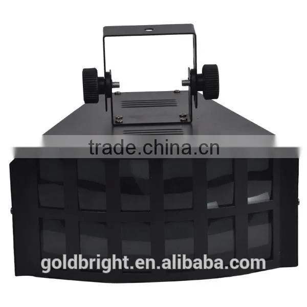 Sound Active Auto Dual Derby 4x3w RGBA LED Disco Stage Effects photo-3