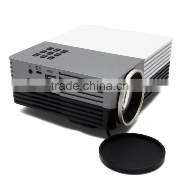 GM50 Mini Lcd LED Projector AV USB2.0 HDMI VGA SD Multimedia Projector photo-2
