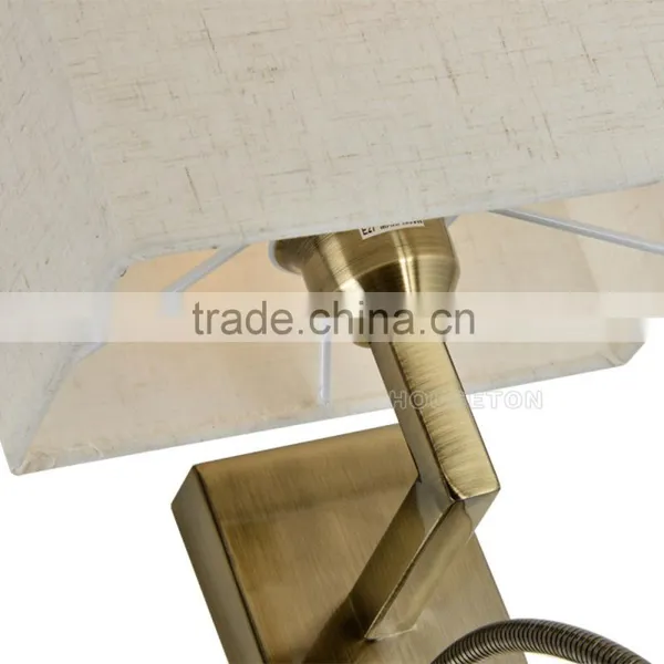 Contract Bronze Plated Hotel Bedside Wall Lamp,Bronze Plated Hotel Bedside Wall Lamp,bedside Wall Lamp WL1089 photo-3