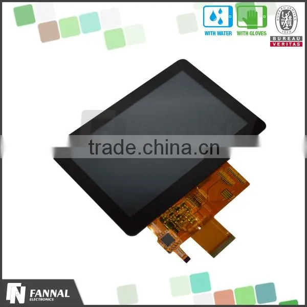 800x480 RGB Interface for Industrial Application 5" Tft Lcd Touch Screen Android