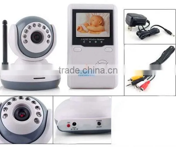 Factory Price Video Nanny Monitors 2.4GHz Wireless 150-250 Meters Cheap Digital Baby Monitor photo-2