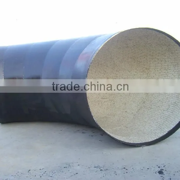 Wear Resistant Ceramic Steel Pipes, Pipe Fittings, Power Plant Pipe Fittings