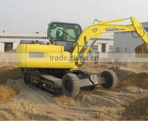 Excavator Prices Spare Parts 8ton Walking Excavator With Wheel and Crawler photo-6