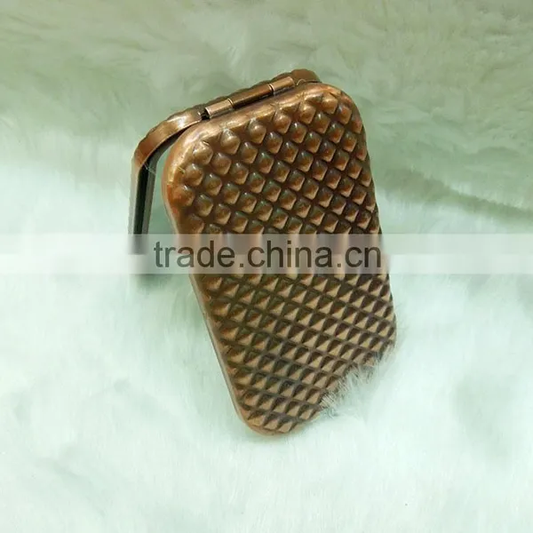 Vintage Style Butterfly Pocket Mirror With Rhinestone photo-4