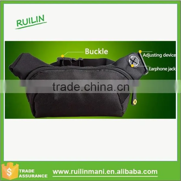 Cycling Waist Bag Adjustable Waist Pouch Bum Bag Portable Fanny Pack Black Hot Sales Sports Bag Online photo-5