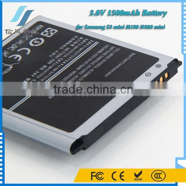 3.8V 1500mAh Battery for Samsung S3 Mini I8190 I9300 Mini Battery photo-4