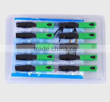 Telecom Grade FTTH SC Hot Melt Fiber Fast Connector ,SC APC Hot-melt Type Quick Connector photo-6