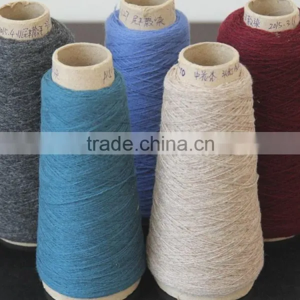 100% Pure Cashmere Yarn 2/26nm for 12gg Knitting Sweater Inner Mongolia Manufacturer photo-2
