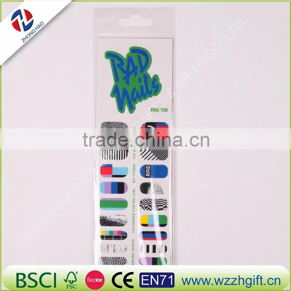 DIY Watermark Colorful Tip Nail Art Nail Sticker Nails Decal Manicure Water Transfer Stickers Decoration Nail Tools photo-4