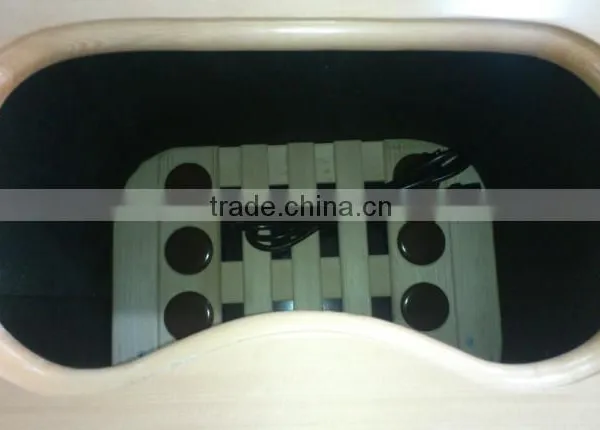 Japan Hot Sale Hemlock Far Wooden Foot Sauna With Tourmaline (CE/RoSH/ISO) photo-5