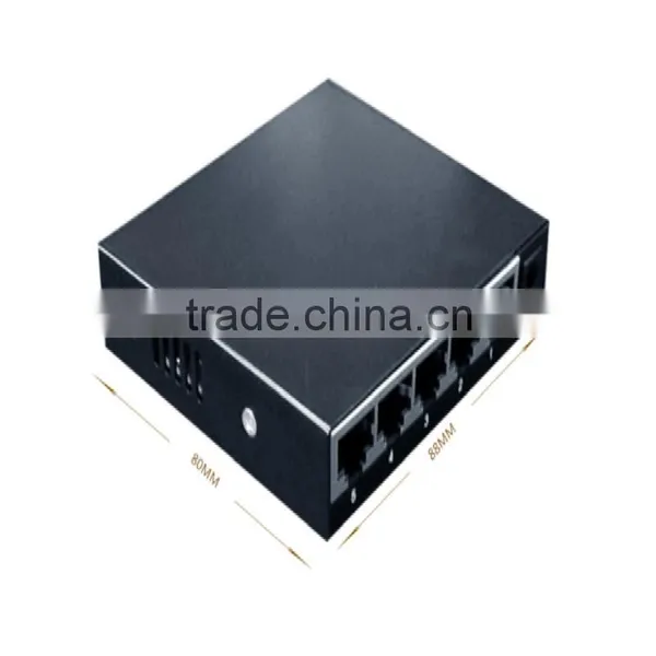 12v Desktop Mini 5 Port Ethernet Switch Gigabit 10G photo-4