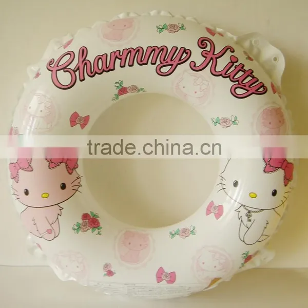 Summer Nontoxic Pvc Inflatable Childrens Beach Swimming Rings/baby Inflatabe Water Rings photo-3