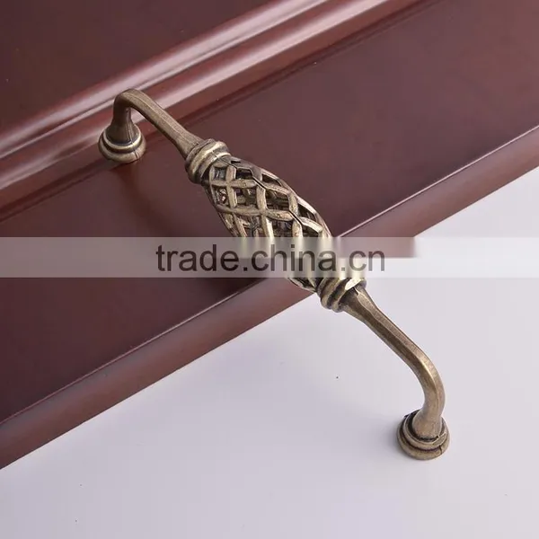 Zhejiang Antique Bedroom Furniture Cabinet Vintage Drawer Copper Bird Cage Handles photo-5