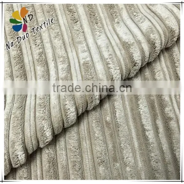 100%polyerster Corduroy of Corner Sofa Fabric photo-3