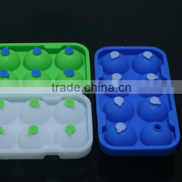 New 4.8cm Diameter Silicone Ice Ball Cube Tray With Small Lid Freeze Mould Bar Jelly Chocolate Mold Maker photo-2