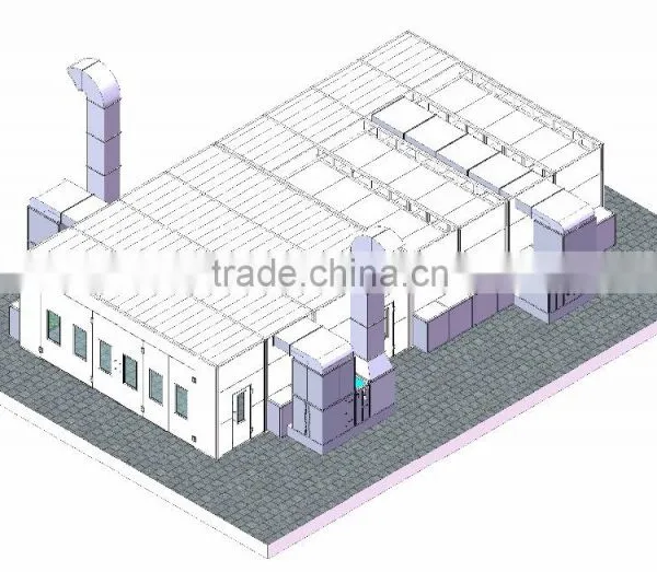 JF Car Repairing Equipment Bakery Ovens for Sale Painting Line photo-3