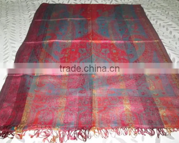 SILK & WOOL STOLE photo-4