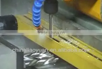 Lock-hole and Copy-routing Milling Machine LZF-300x100 / Window Making Machine / Hole Milling Machine for Aluminum and PVC photo-2