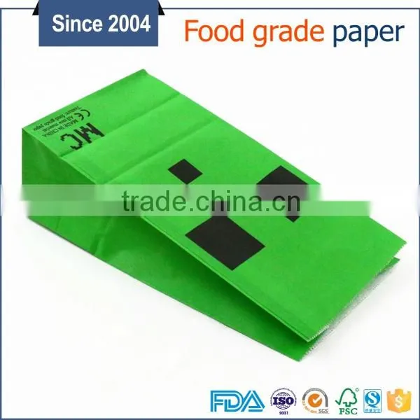 Food Grade Kraft Paper Bag Without Handle,eco Material Fruit Paper Bag